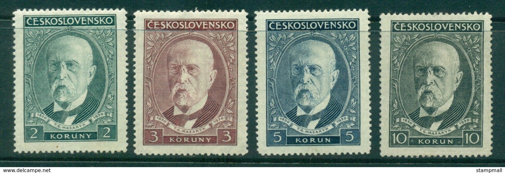 Czechoslovakia 1930 Masaryk MLH Lot38007 - Used Stamps