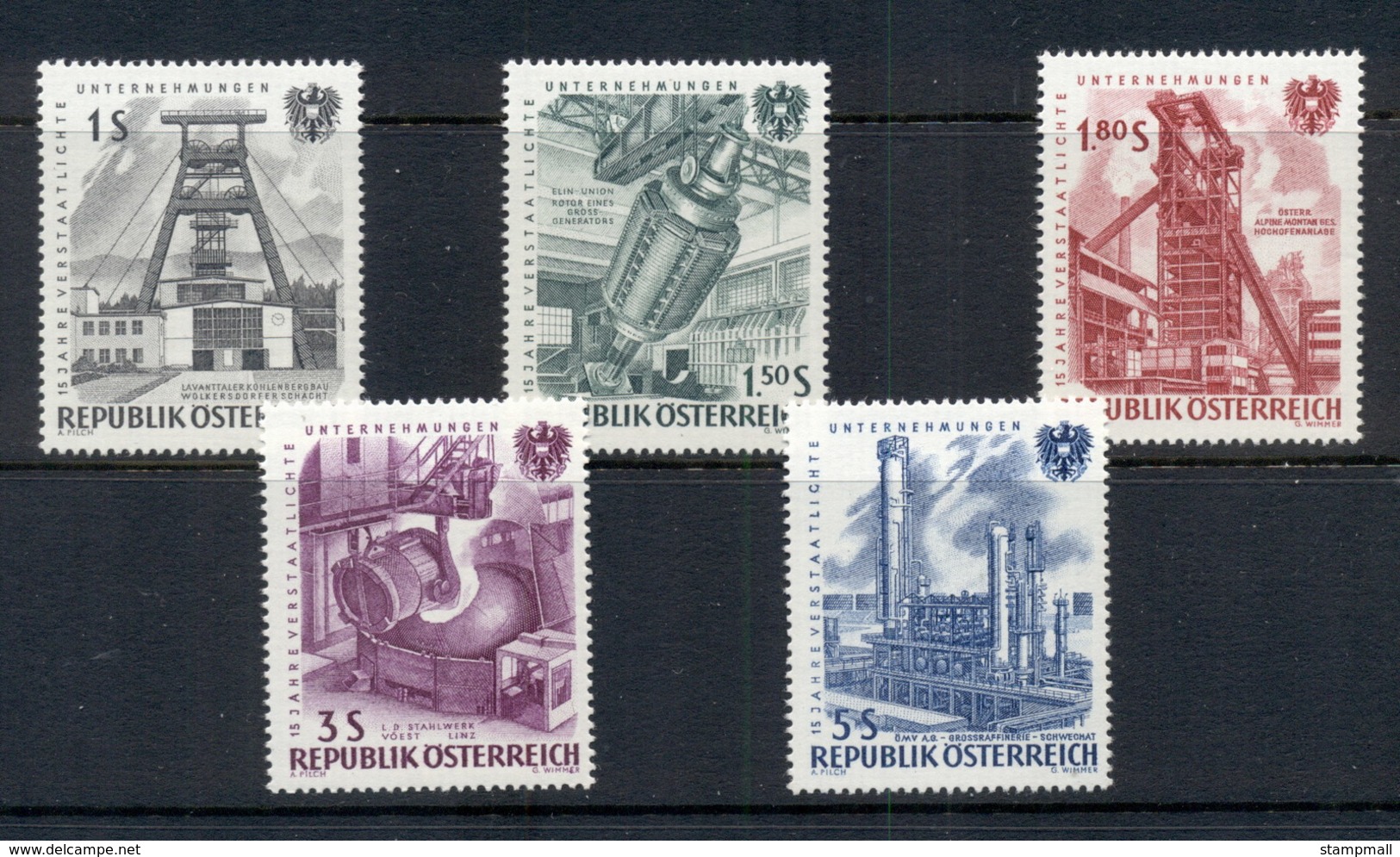 Austria 1961 Nationalised Industry MUH - Unused Stamps