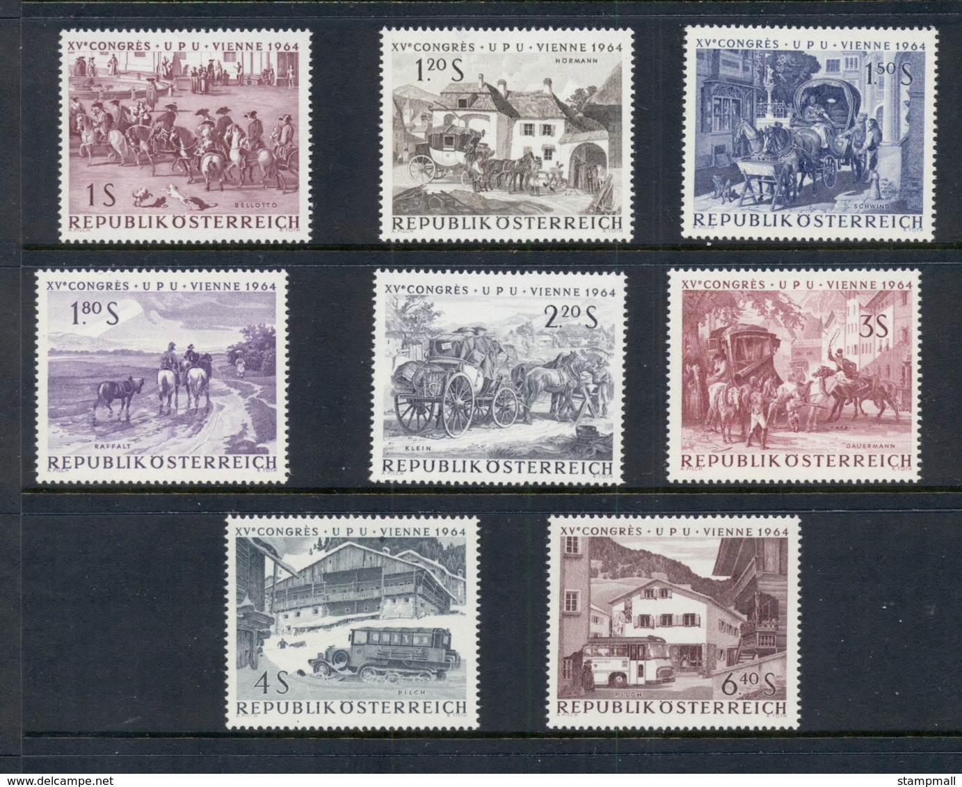 Austria 1964 UPU Congress Vienna MUH - Unused Stamps