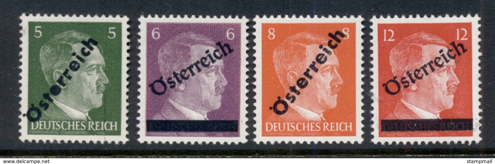 Austria 1945 Hitler Heads Opt MUH - Unused Stamps