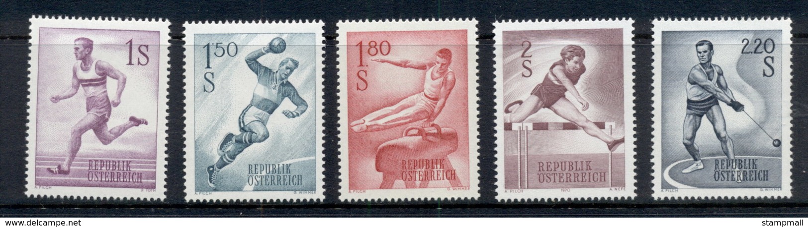 Austria 1959-70 Sports MUH - Unused Stamps