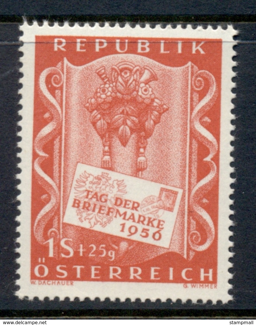 Austria 1956 Stamp Day MUH - Unused Stamps