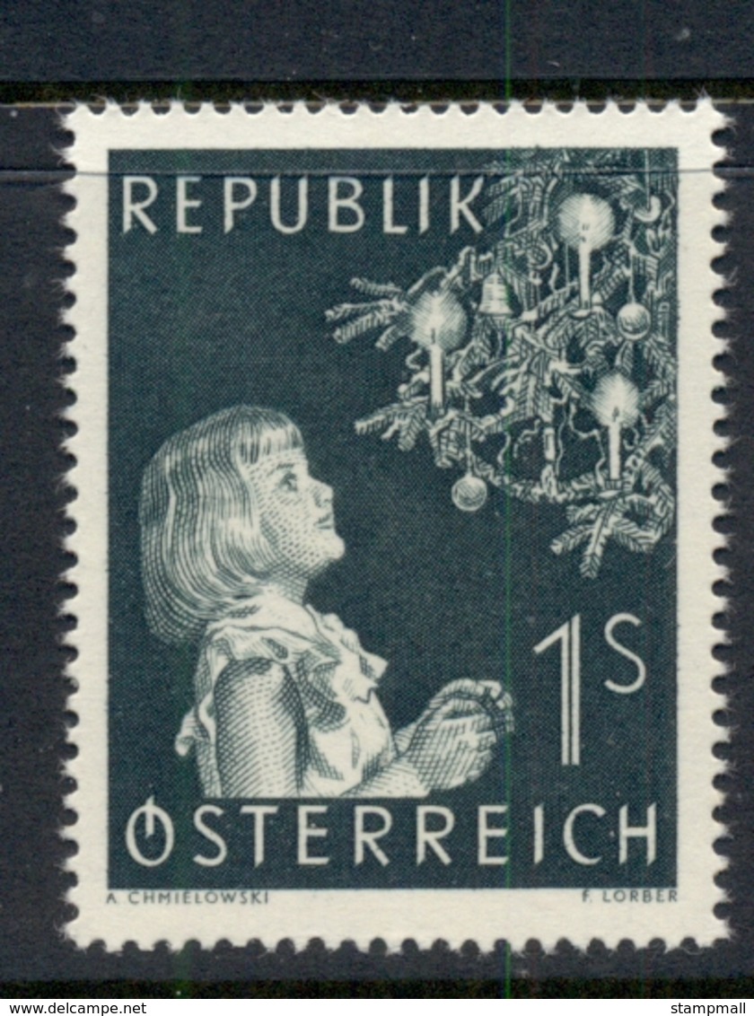Austria 1954 Xmas MUH - Unused Stamps