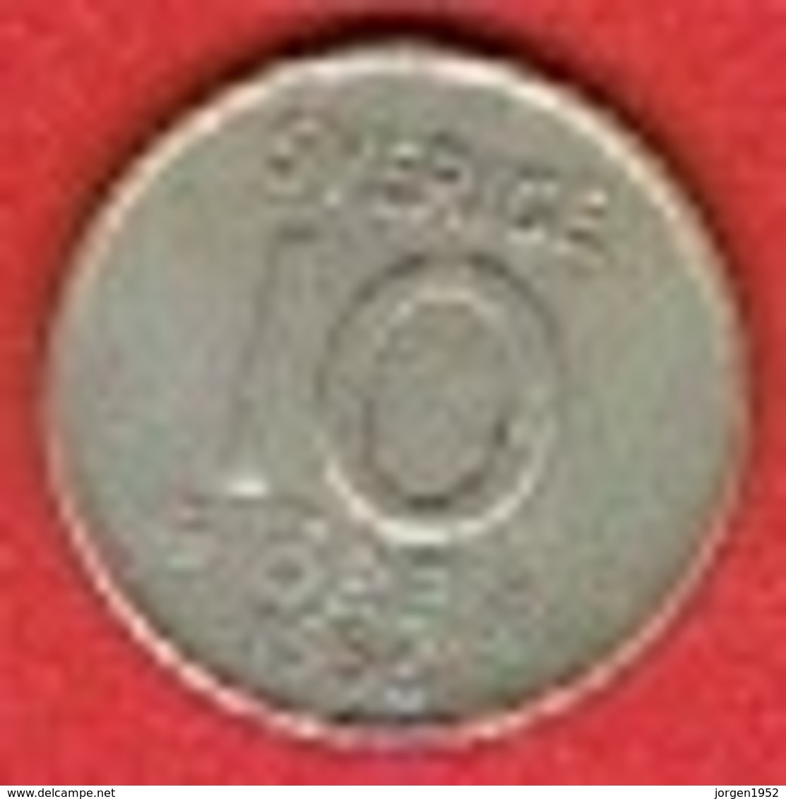 SWEDEN #  10 ØRE FROM 1956 - Svezia