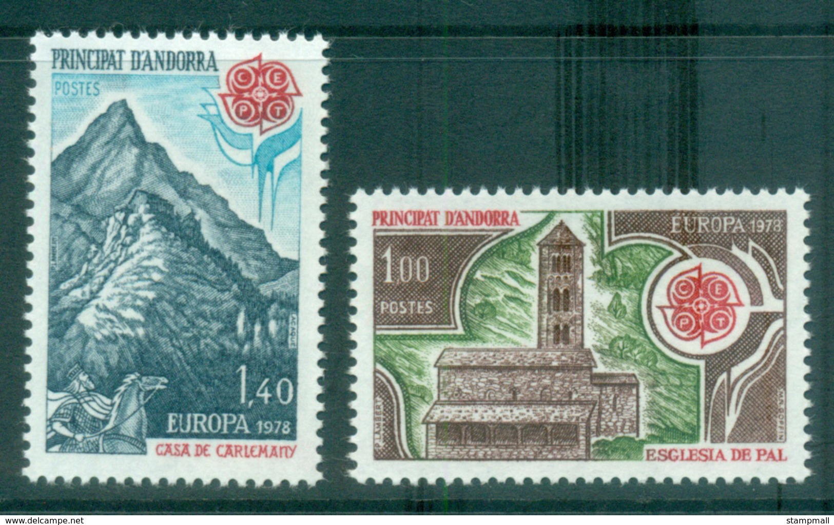 Andorra (Fr) 1978 Europa, Architecture MUH Lot65682 - Unused Stamps