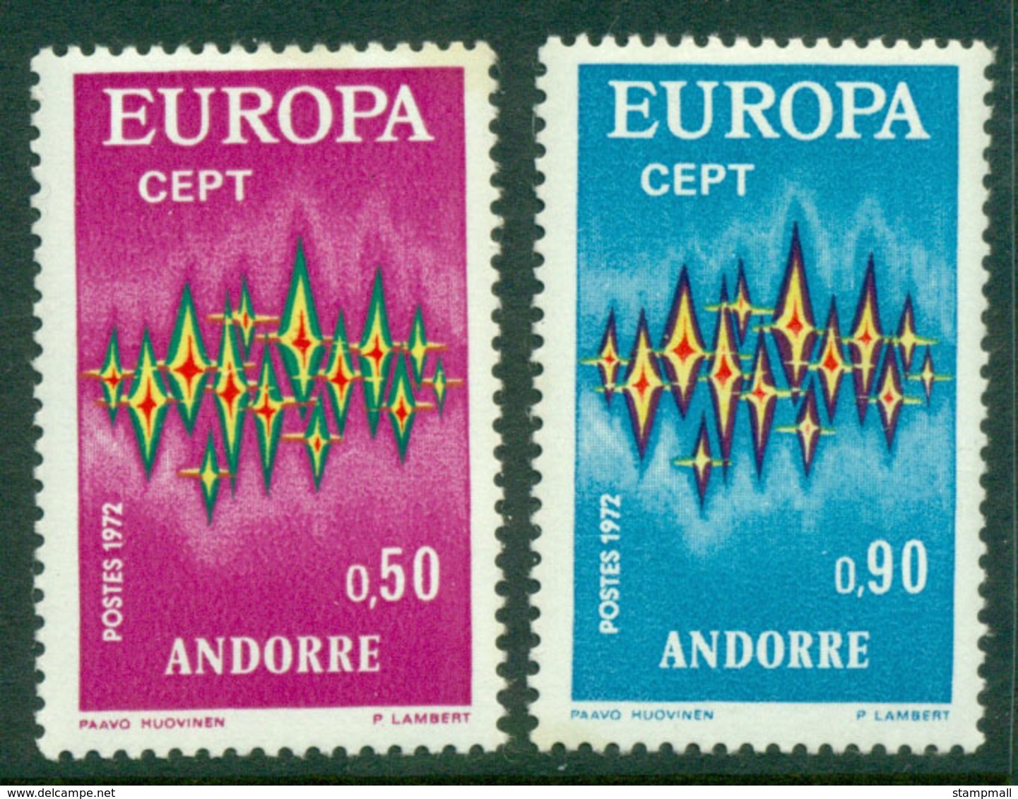 Andorra (Fr) 1972 Europa MUH Lot16007 - Unused Stamps