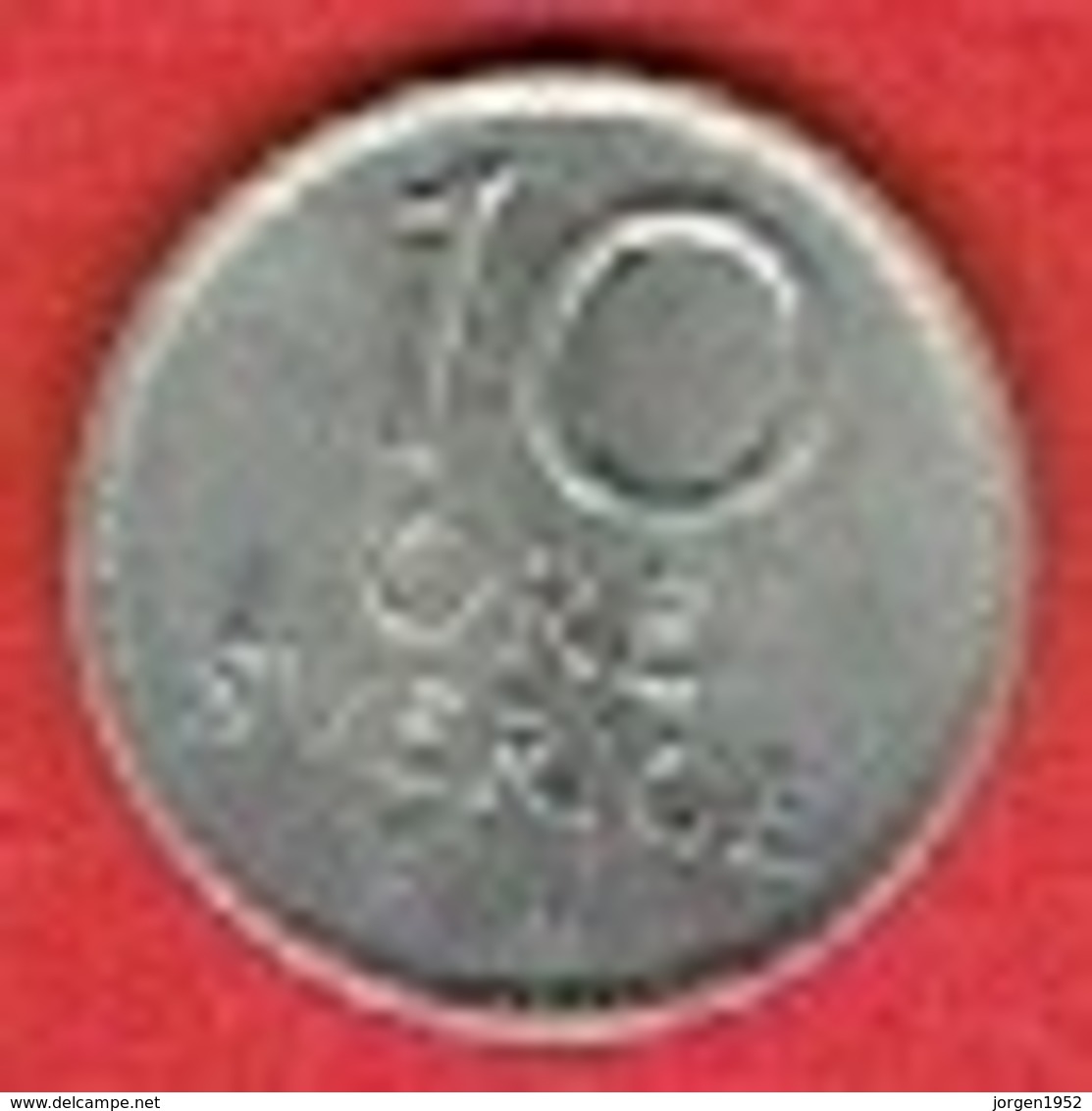 SWEDEN #  10 ØRE FROM 1969 - Suède