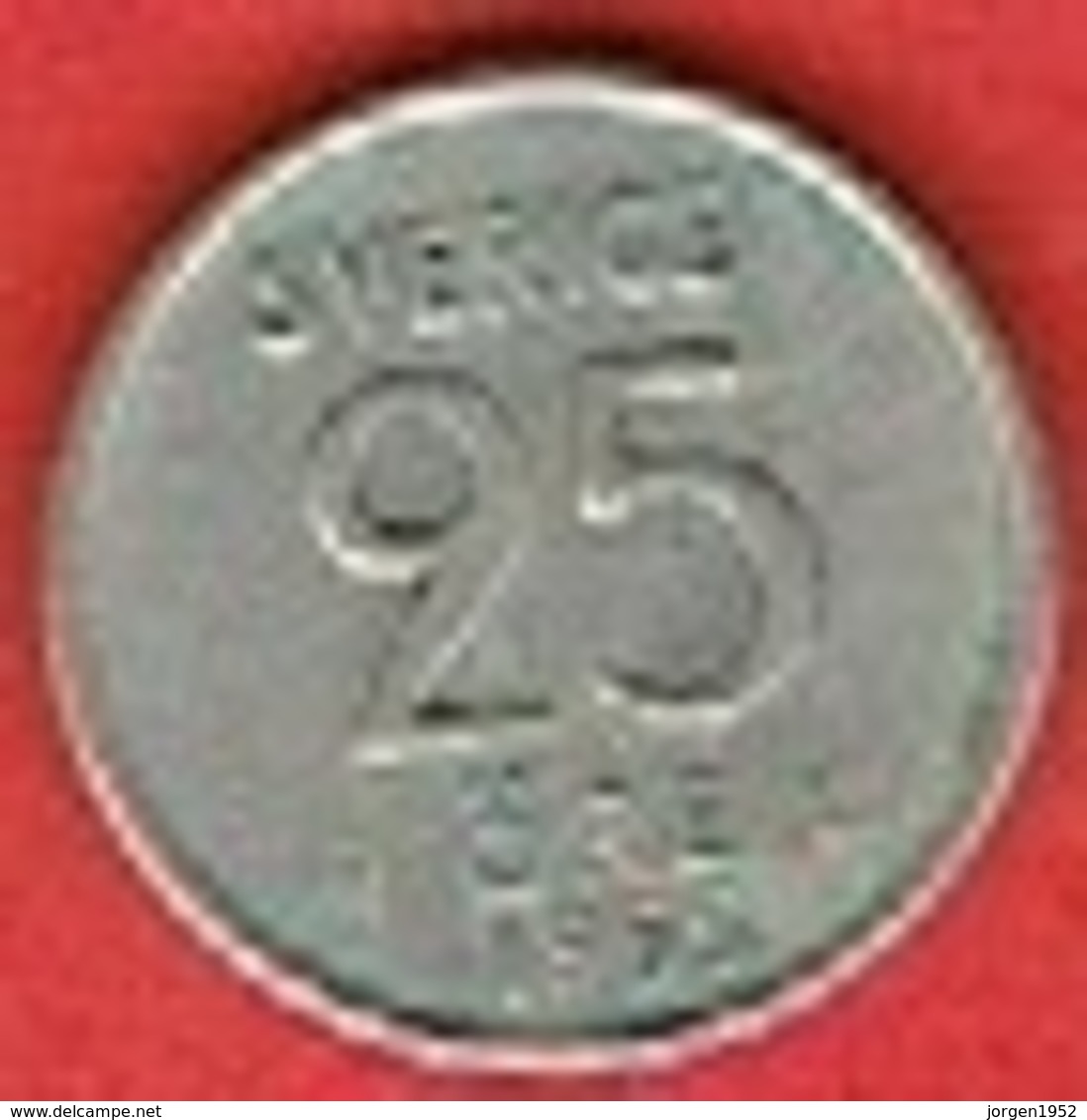 SWEDEN #  25 ØRE FROM 1955 - Suecia