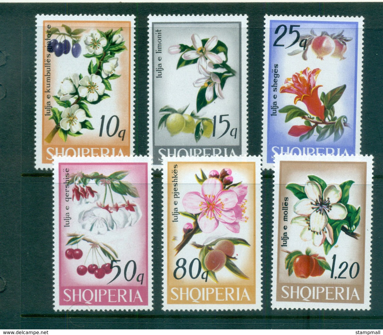 Albania 1969 Flowers, Blossoms & Fruits MUH Lot69677 - Albania