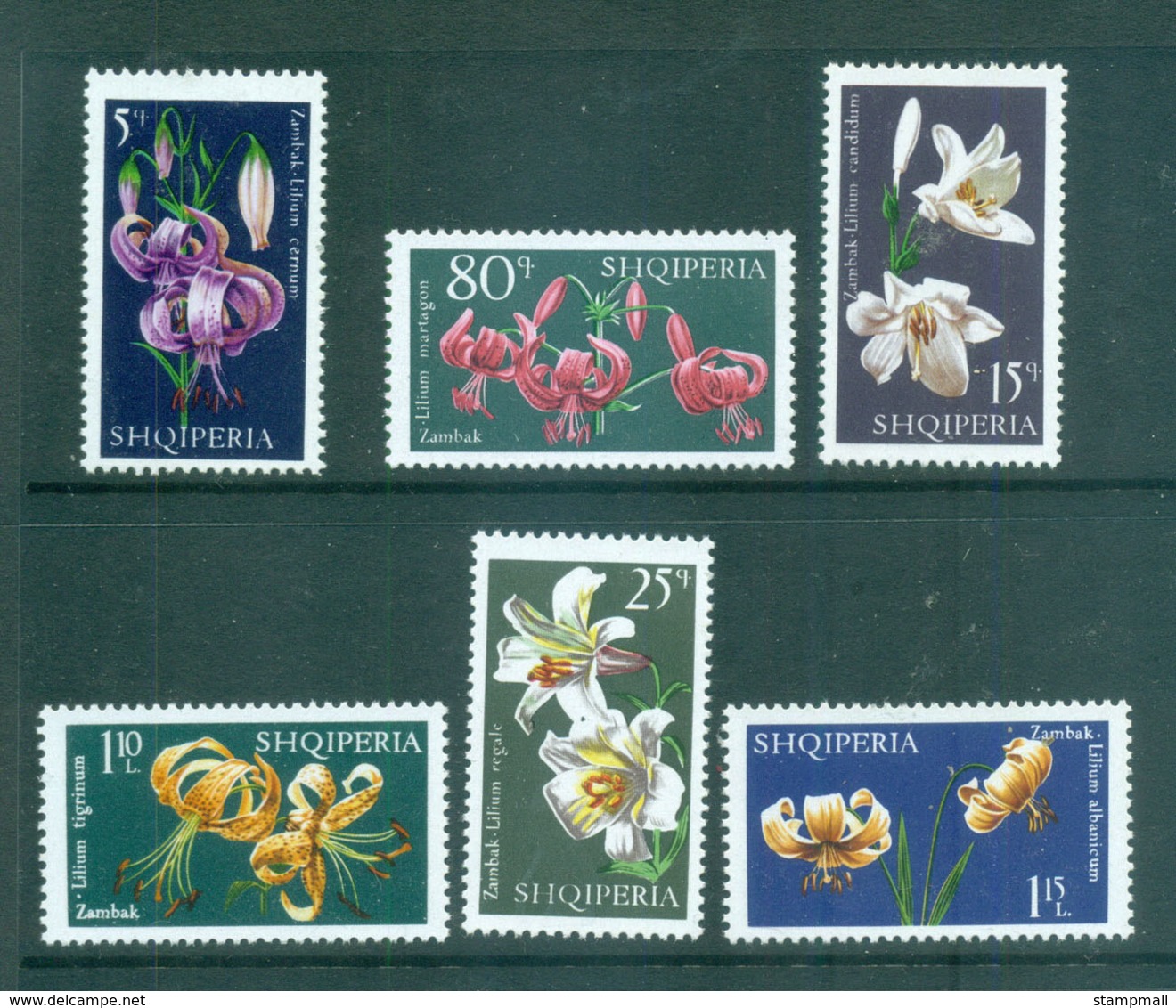 Albania 1970 Flowers, Lillies MUH Lot69698 - Albania