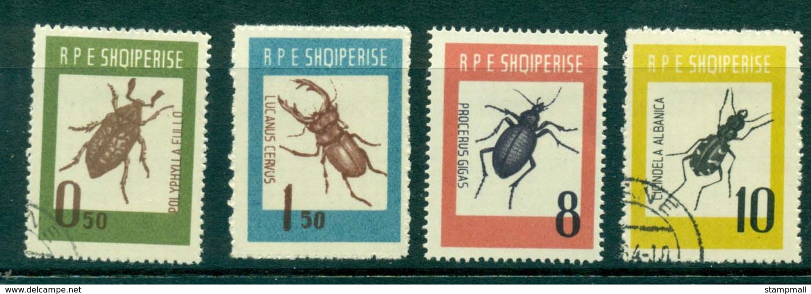 Albania 1963 Beetles MH/CTO Lot31039 - Albania