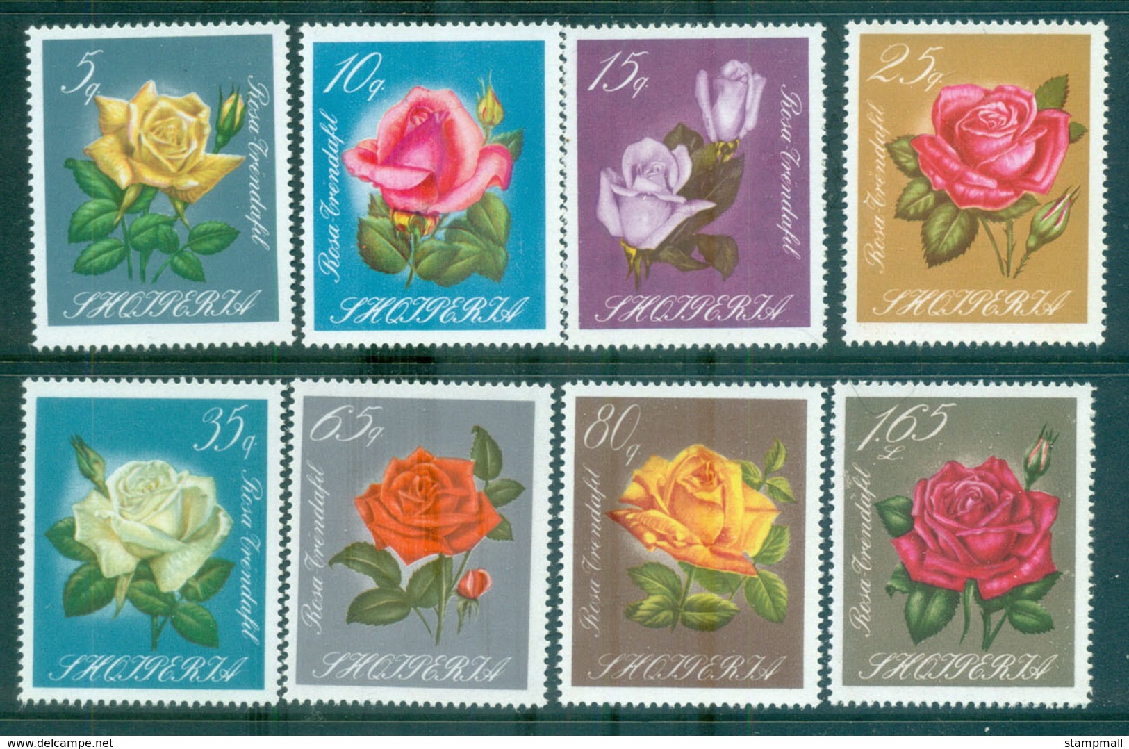 Albania 1967 Flowers, Roses MUH Lot69598 - Albanië