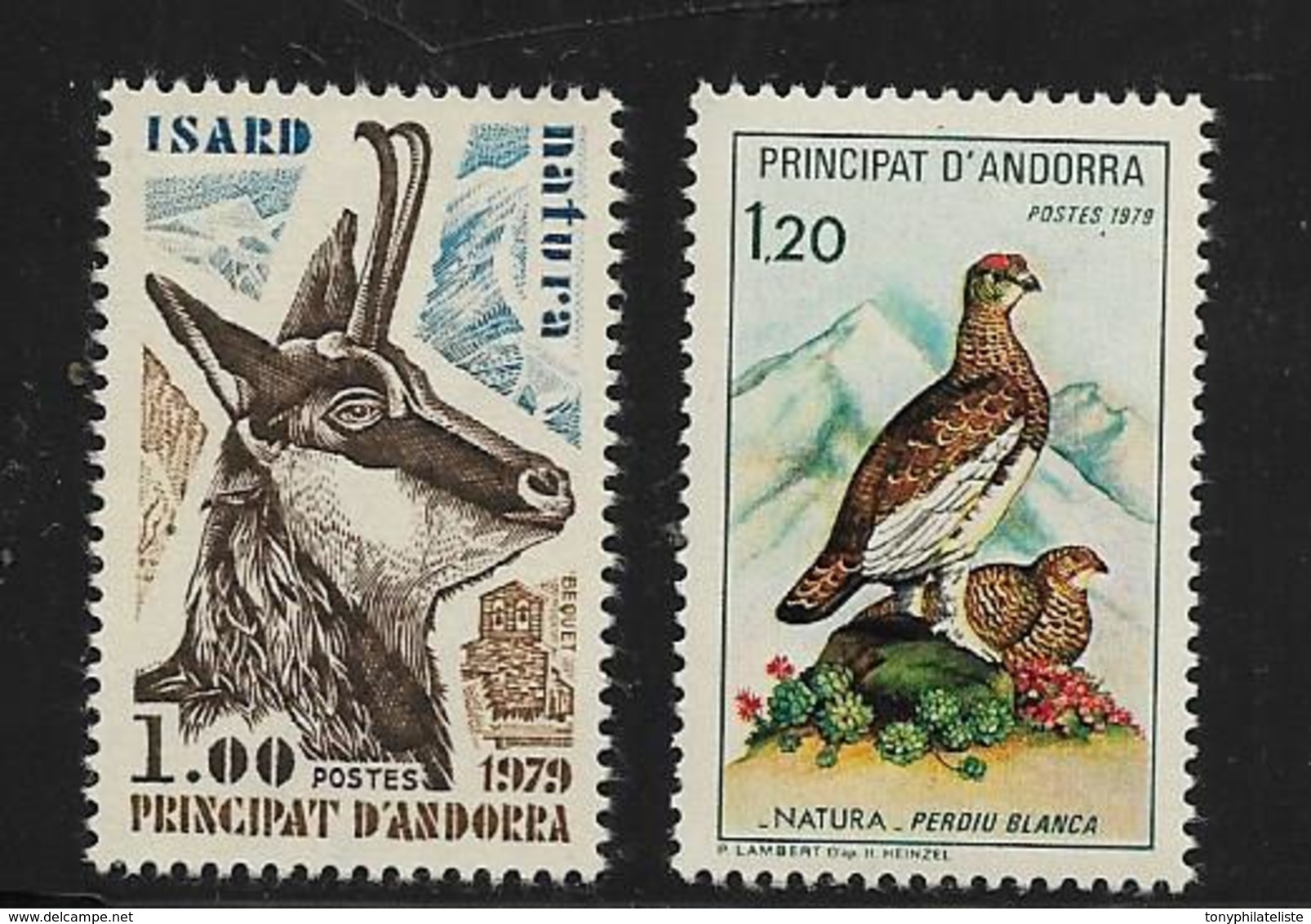 Timbres D'Adorre Francais De 1979  N°274/275  Neufs ** - Ungebraucht