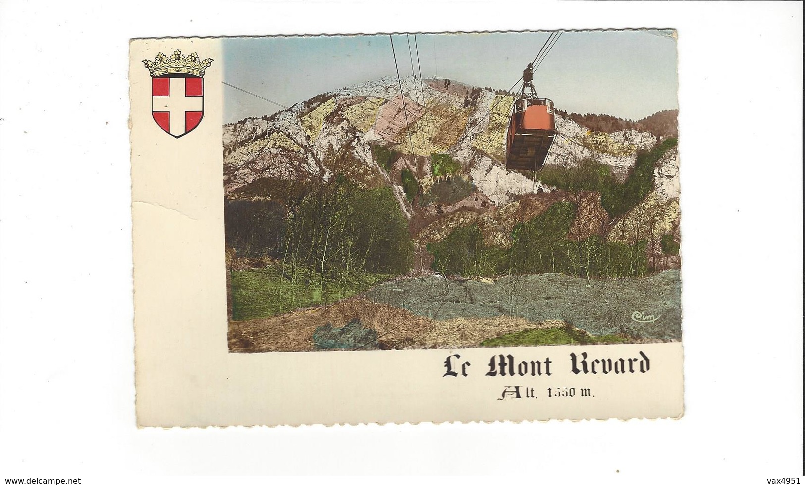 LE MONT REVARD  LA BENNE ET LA GARE  DU TELEPHERIQUE  **   RARE A  SAISIR   **** - Autres & Non Classés