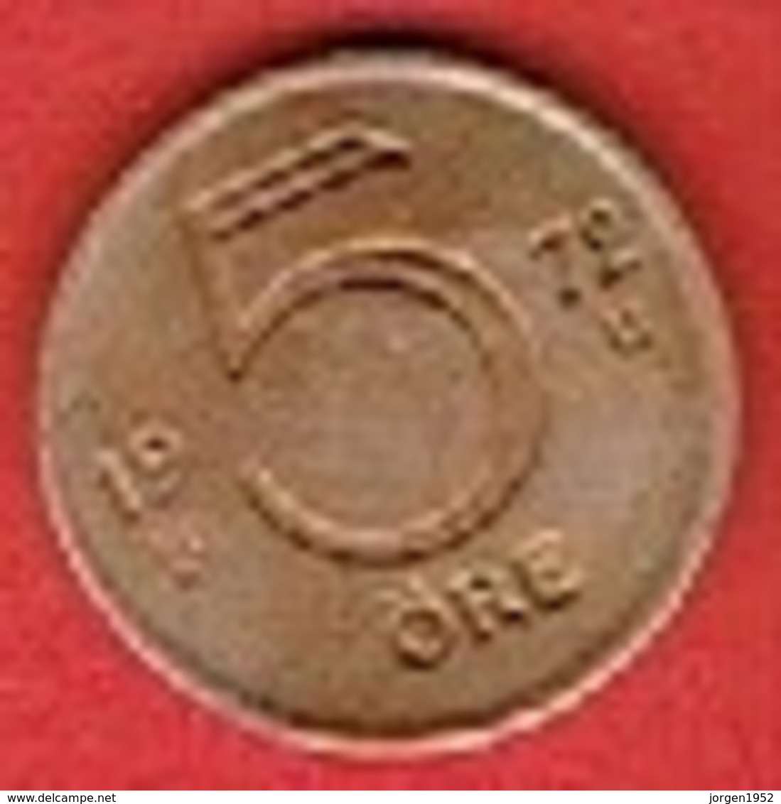 SWEDEN #  5 ØRE FROM 1972 - Suède