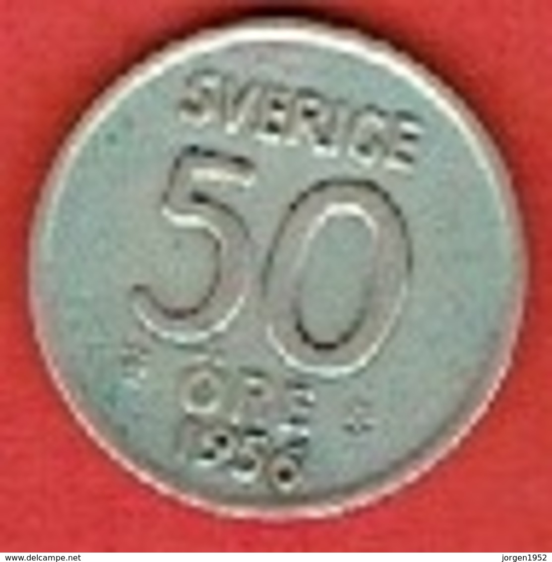 SWEDEN #  50 ØRE FROM 1956 - Svezia