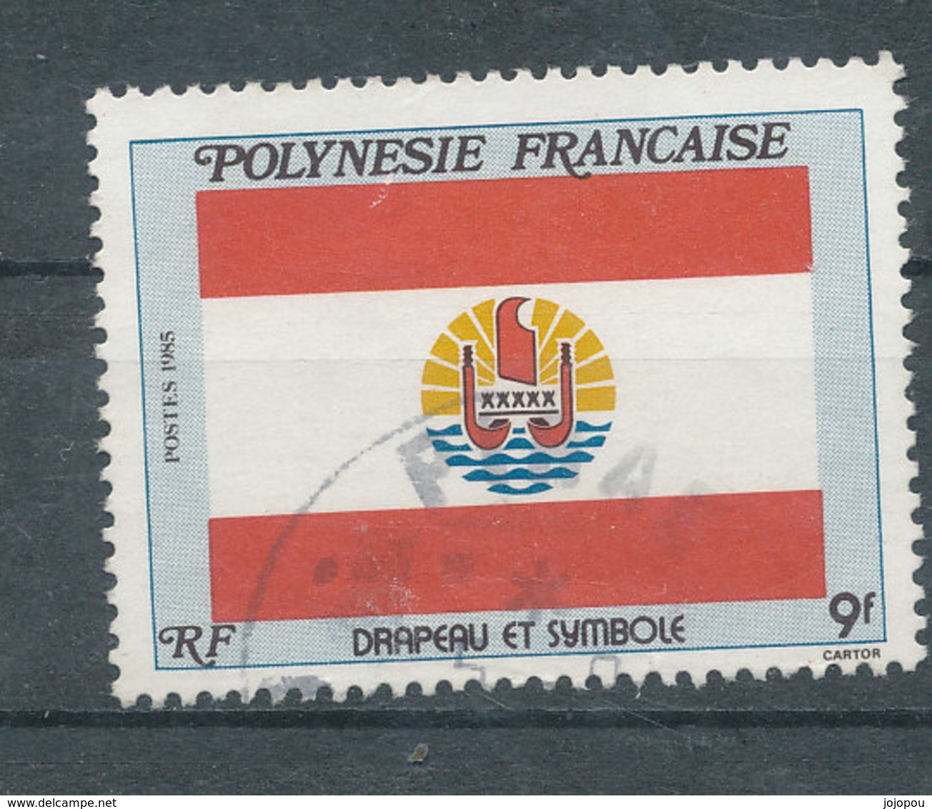 Drapeau Polynésien -  Cachet Rond - Oblitérés