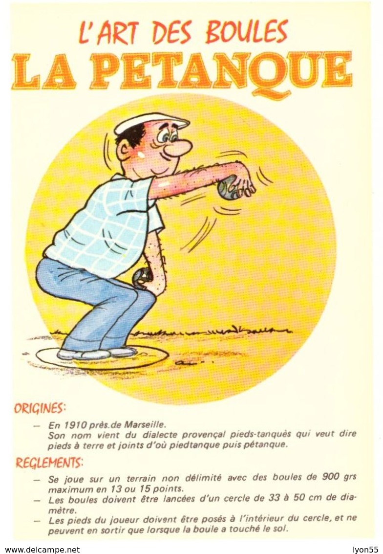 L'art Des Boules La Pétanque ... Illustrateur Inconnu - Pétanque