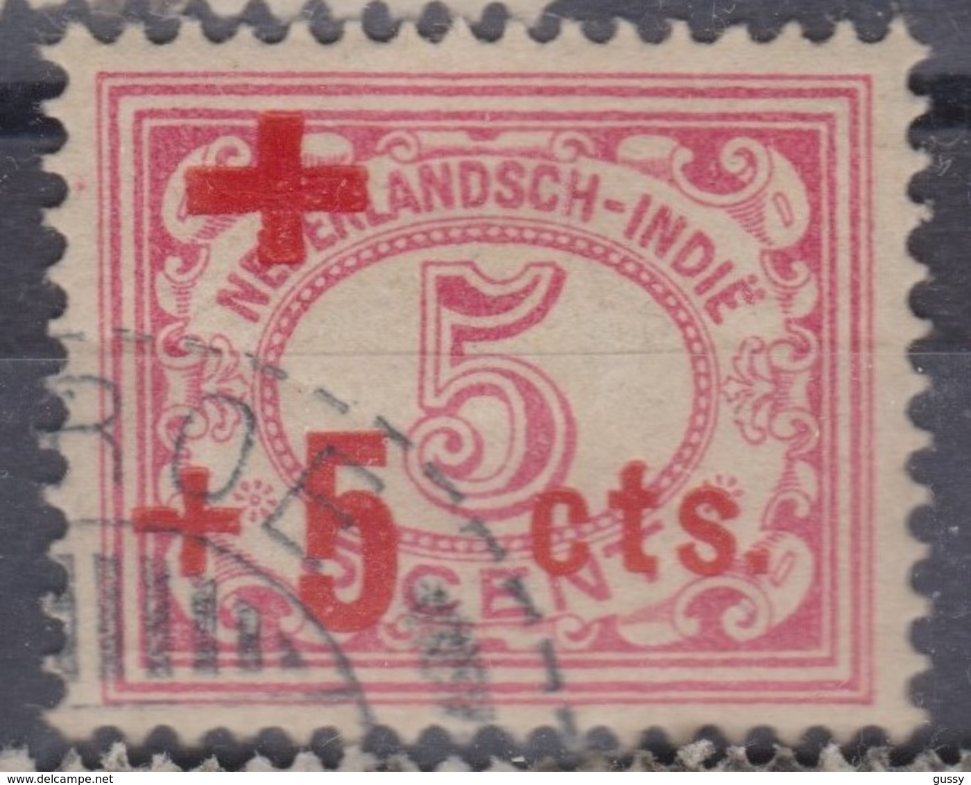 PAYS-BAS Inde Néerlandaise 1915: Timbre De La Croix-Rouge, Oblitéré - Niederländisch-Indien