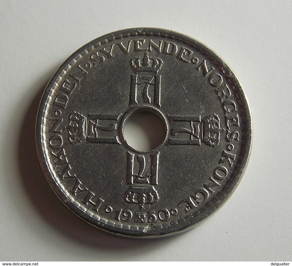 Norway 1 Krone 1950 Varnished - Norvège