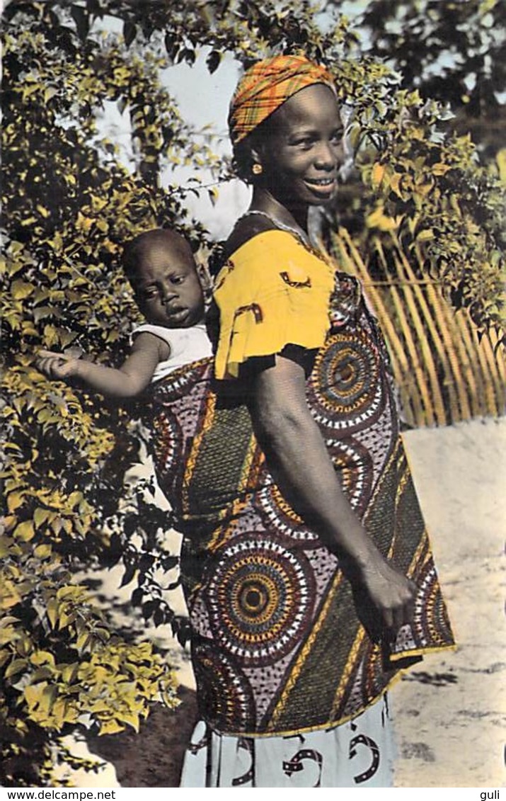 Afrique  Noire  JEUNE MAMAN  (sourire Bébé ) (:PRINTANIA 2837) *PRIX FIXE - Non Classés