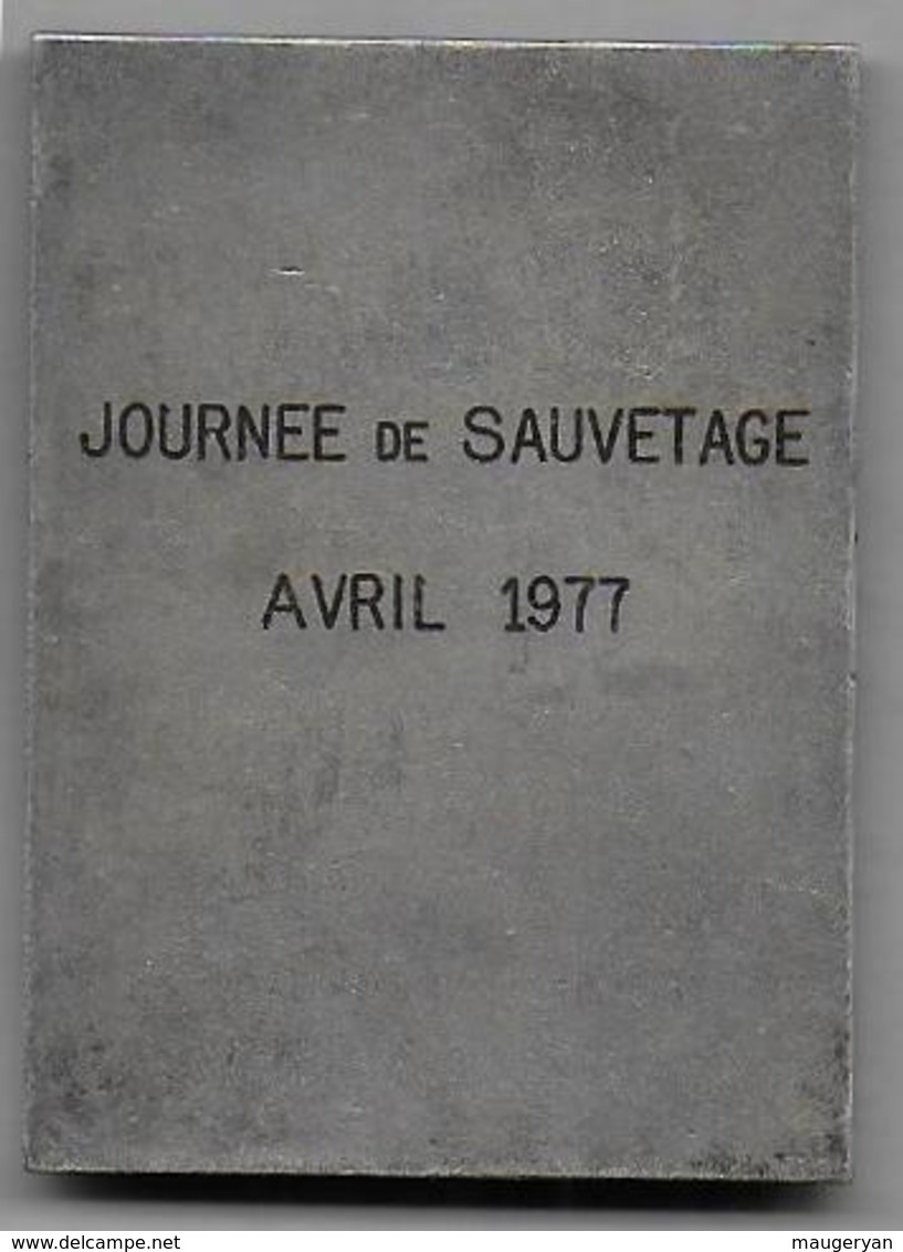 Médaille  - Ville De Toulouse - Journée De Sauvetage 1977 - Zwemmen