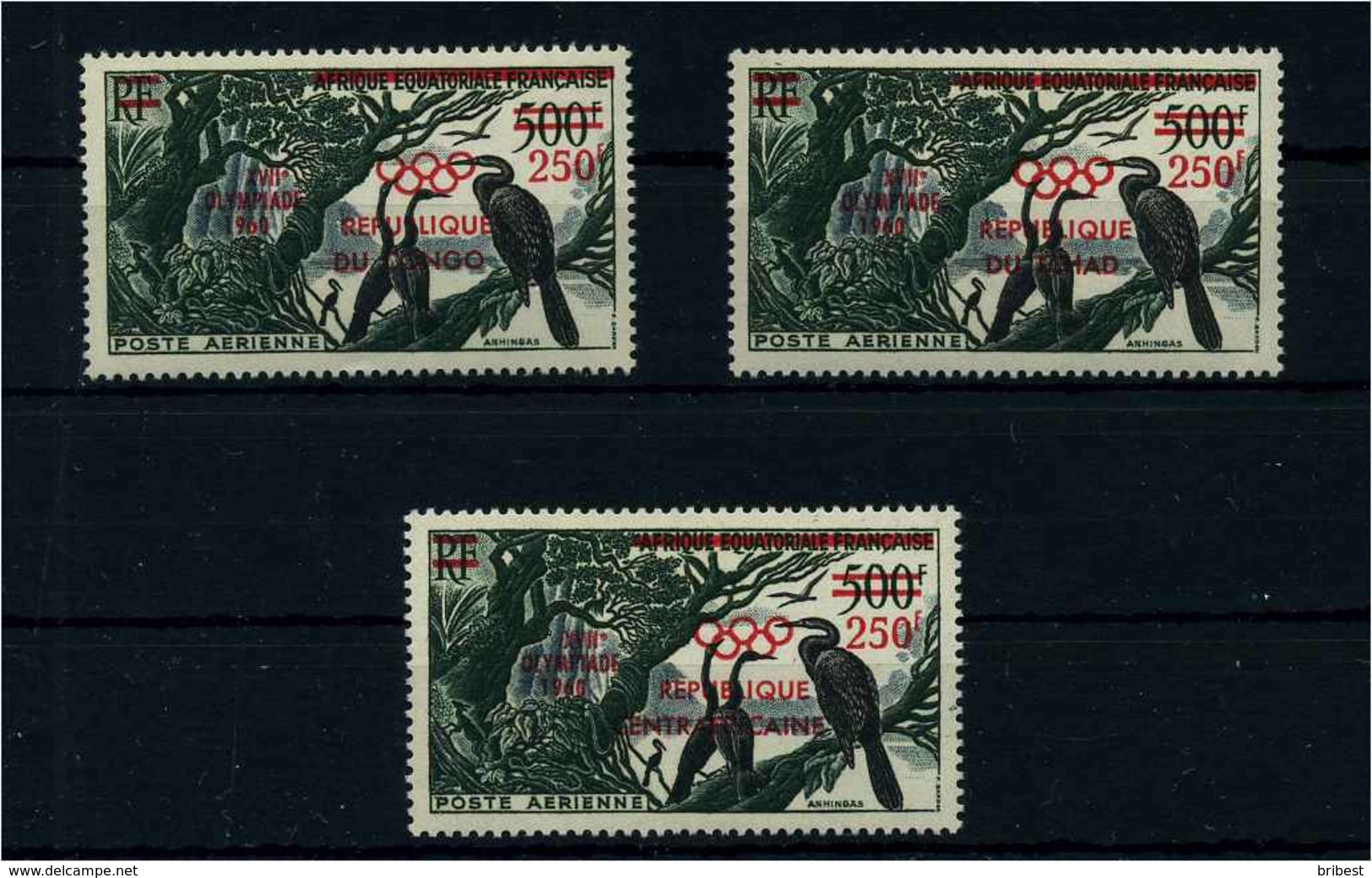 AFRIKA Lot Aus 1960 Postfrisch (105112) - Zentralafrik. Republik