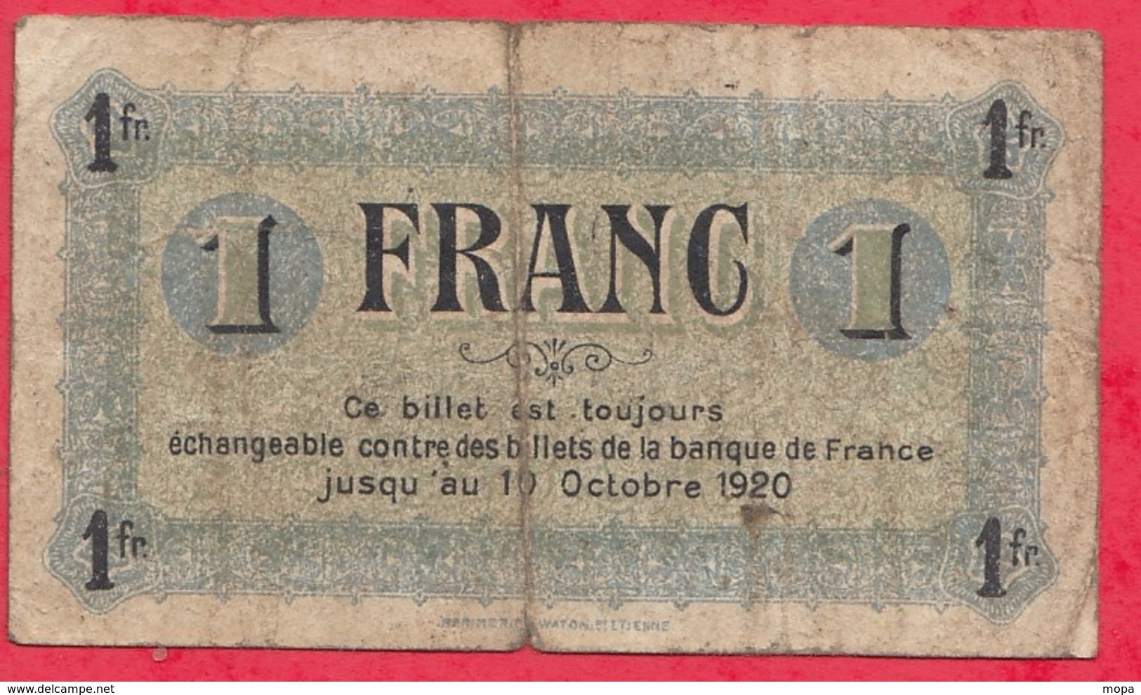 1 Franc Chambre De Commerce Du Puy Dans L 'état (153) - Chambre De Commerce