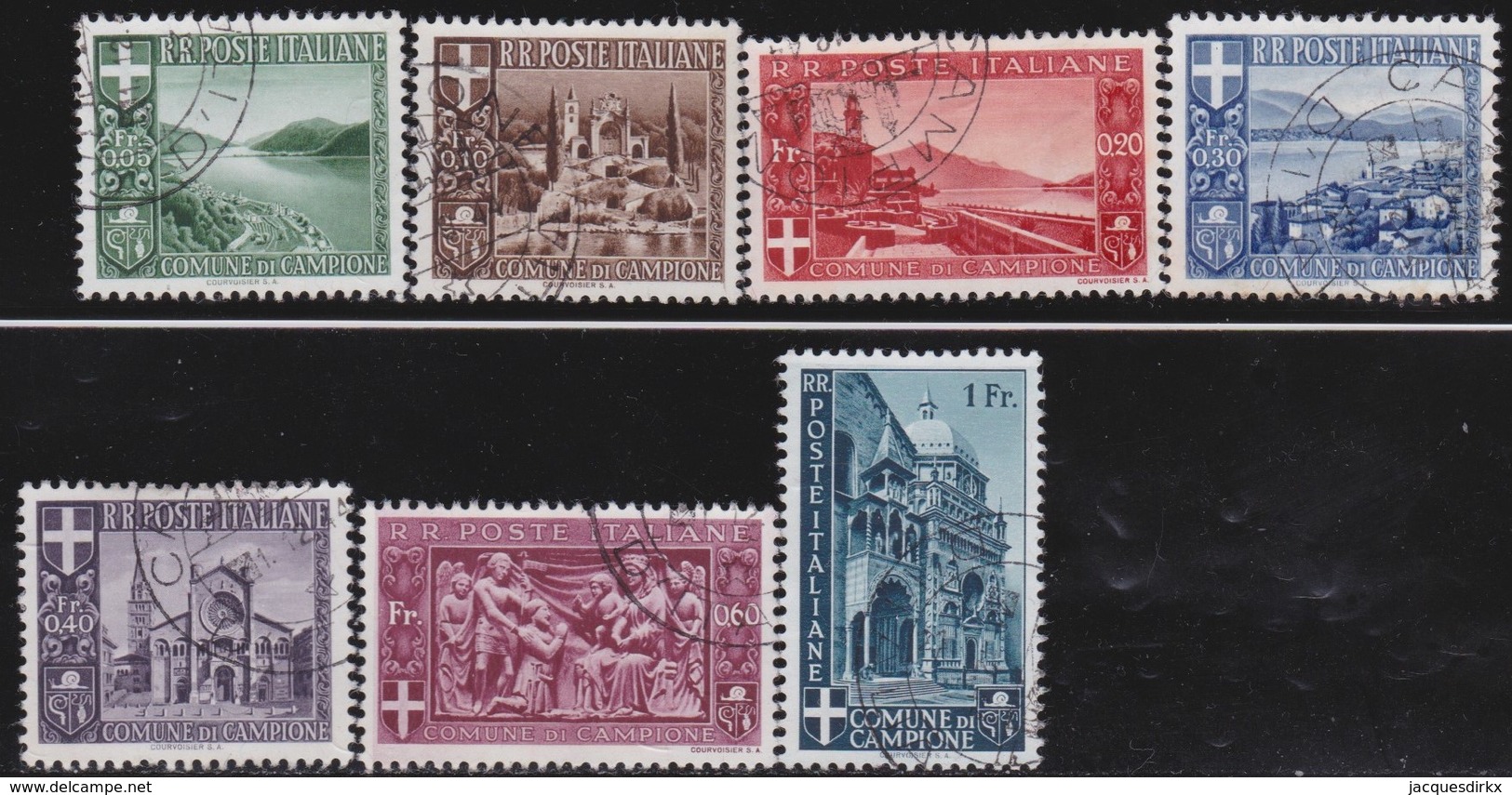 Italy      .   Yvert     .  7  Stamps       .  O     .   Cancelled  .   /    .  Oblitéré - Usati