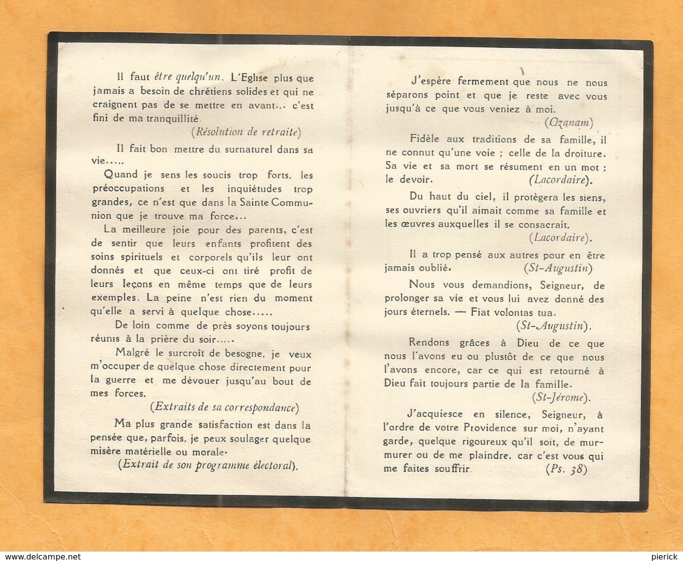 CARTE MEMOIRE MORTUAIRE GENEALOGIE FAIRE PART DECES JARROSSON JOSEPH 1871 1918 COINSEILLER GENERAL LOIRE LYON - Décès