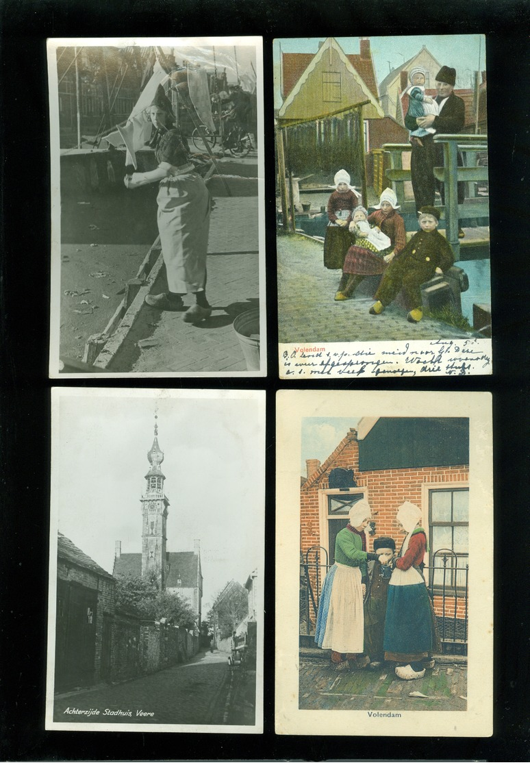 Mooi lot van 60 postkaarten van Nederland  Holland     - 60 scans