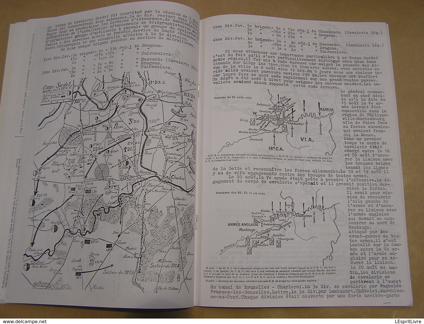 75 ème Anniversaire BATAILLES DES FRONTIERES Août 1914 Guerre 14 18 Charleroi Lobbes Gozée Régionalisme Hainaut Armée