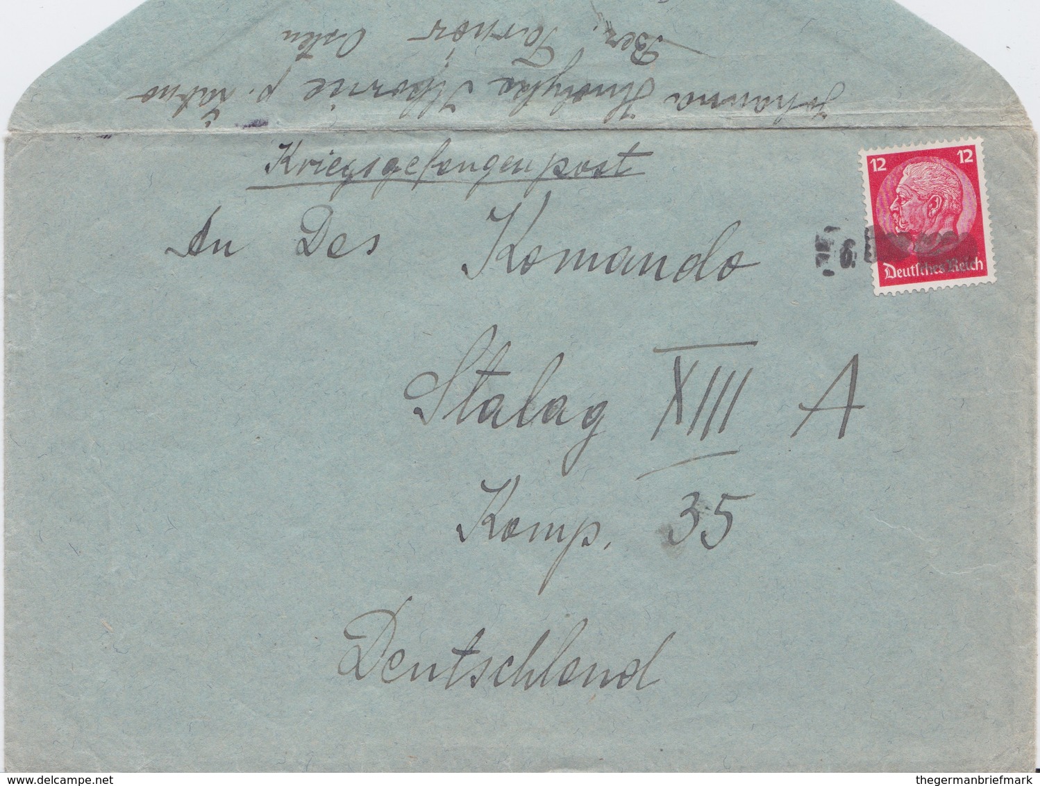 Generalgouvernement GG DR 3 Reich Mi 519 Notstempel Bf Ilkowice B Zabno Bz Tarnow 1939 - Besetzungen 1938-45