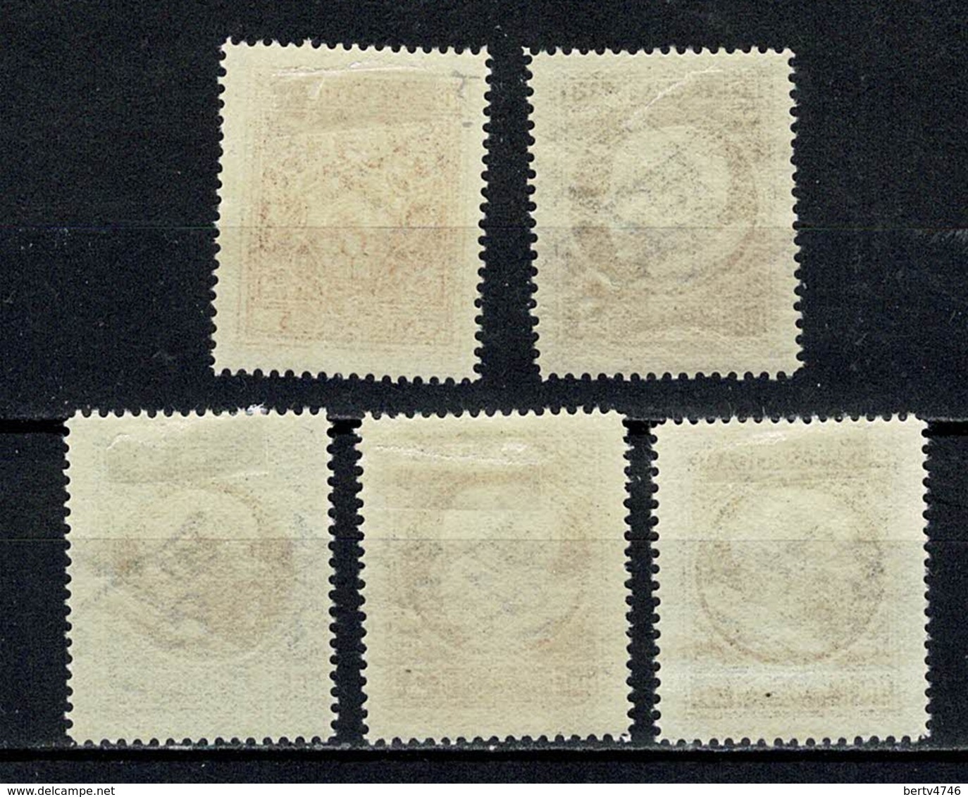 Vaticane 1940  Mi 84/88*, Yv. 90/94* MH  (2 Scans) - Neufs