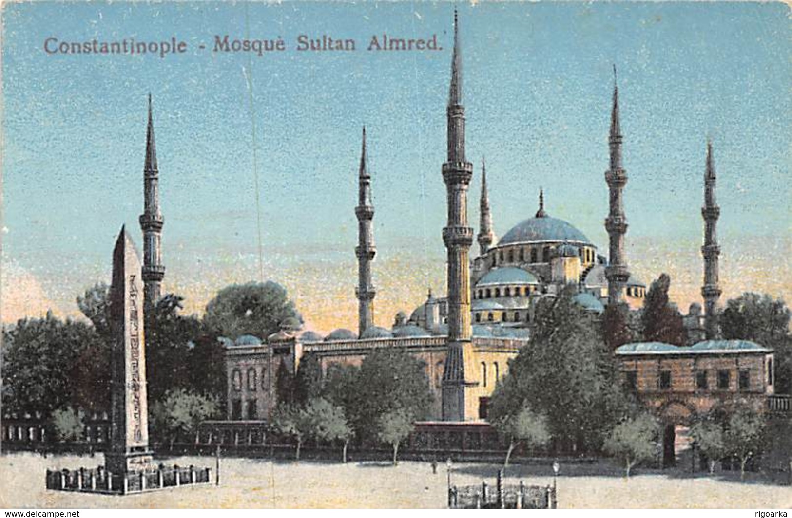 CONSTANTINOPLE.- MOSQUÉ SULTAN ALMRED - Turchia