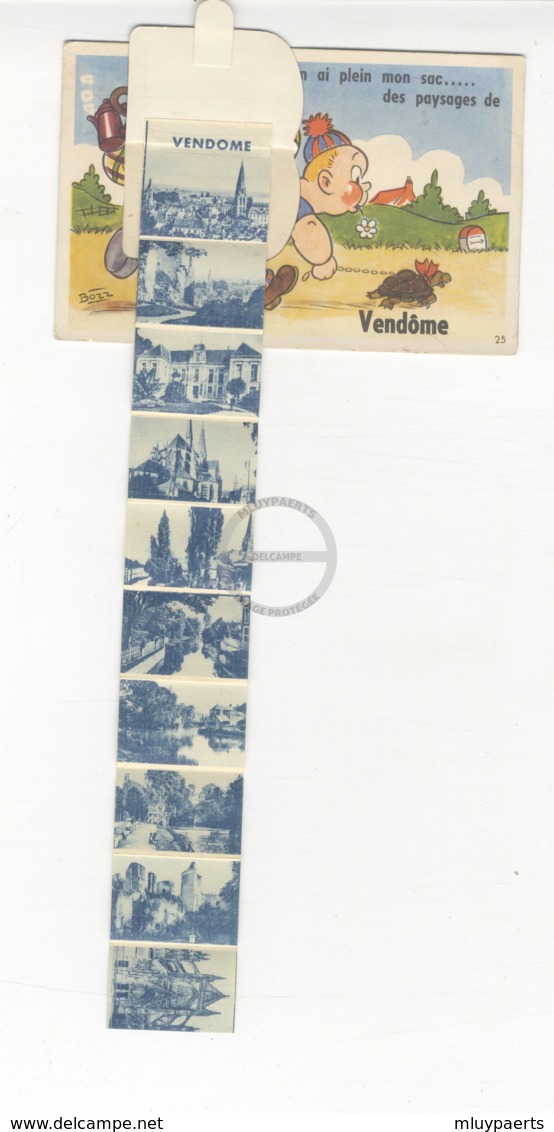 /!\ 9310 - CPA/CPSM - 41 - Vendome : Carte à Système - Vendome