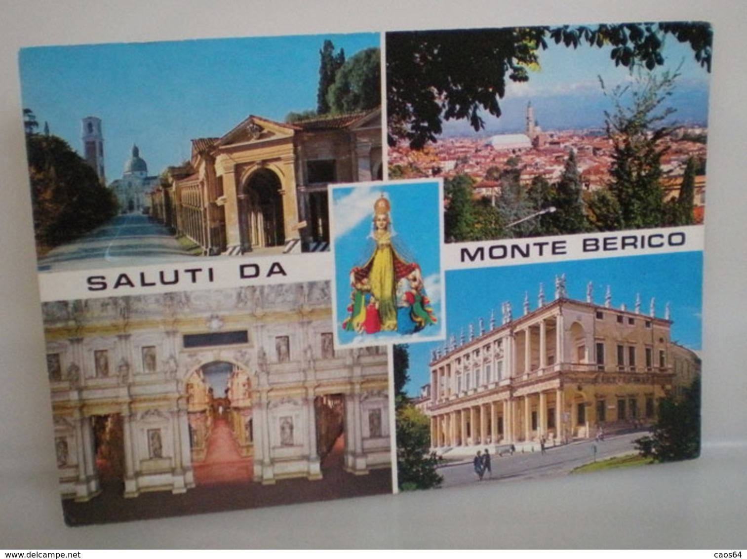 MONTE BERICO SANTUARIO VICENZA Vedute Saluti Da CARTOLINA 1996 - Luoghi Santi