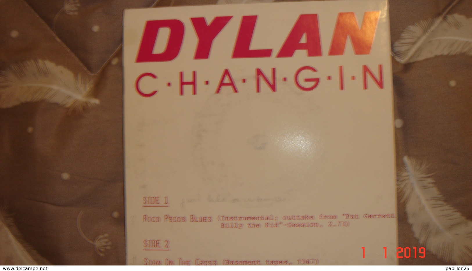 BOB DYLAN **** C.H.A.N.G.I.N   4  **** RARE - Rock