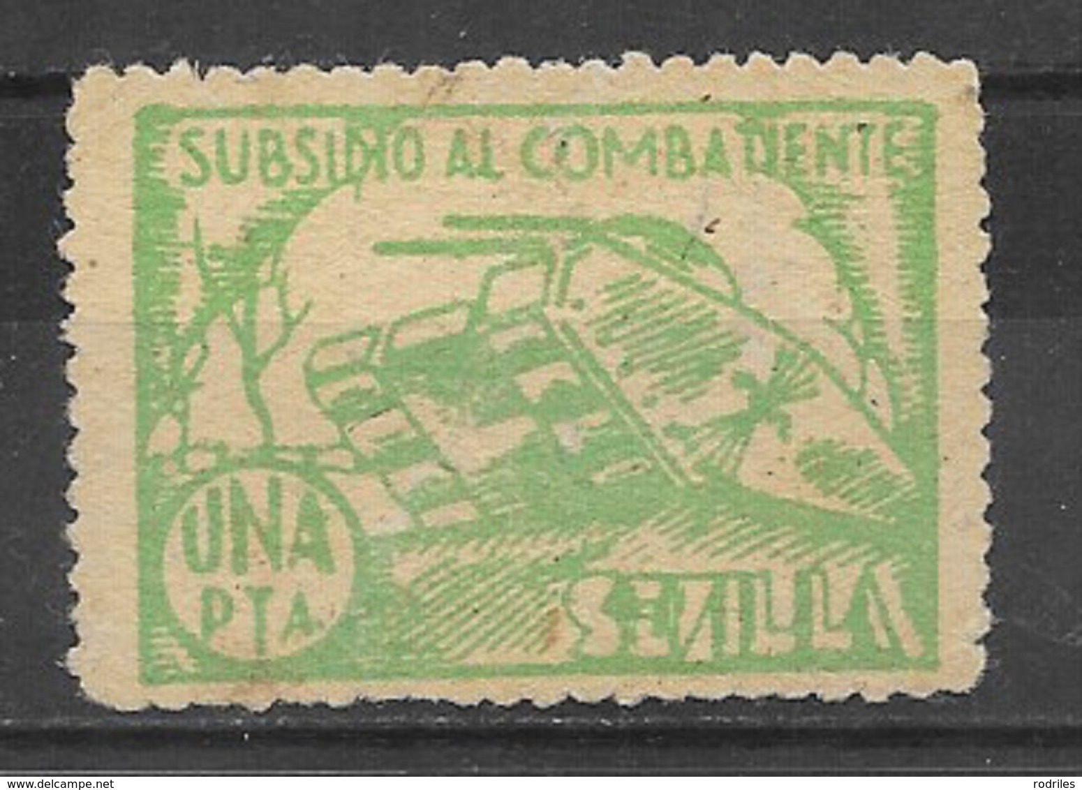 SEVILLA. EDIFIL NUM. 128 - Nationalist Issues