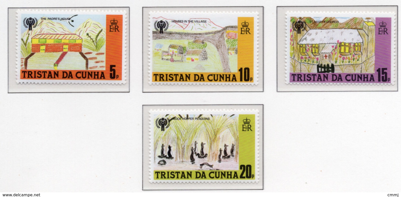 1979 - TRISTAN DA CUNHA - Yv.  Nr. 263/266 - NH - (UP131.6) - Tristan Da Cunha