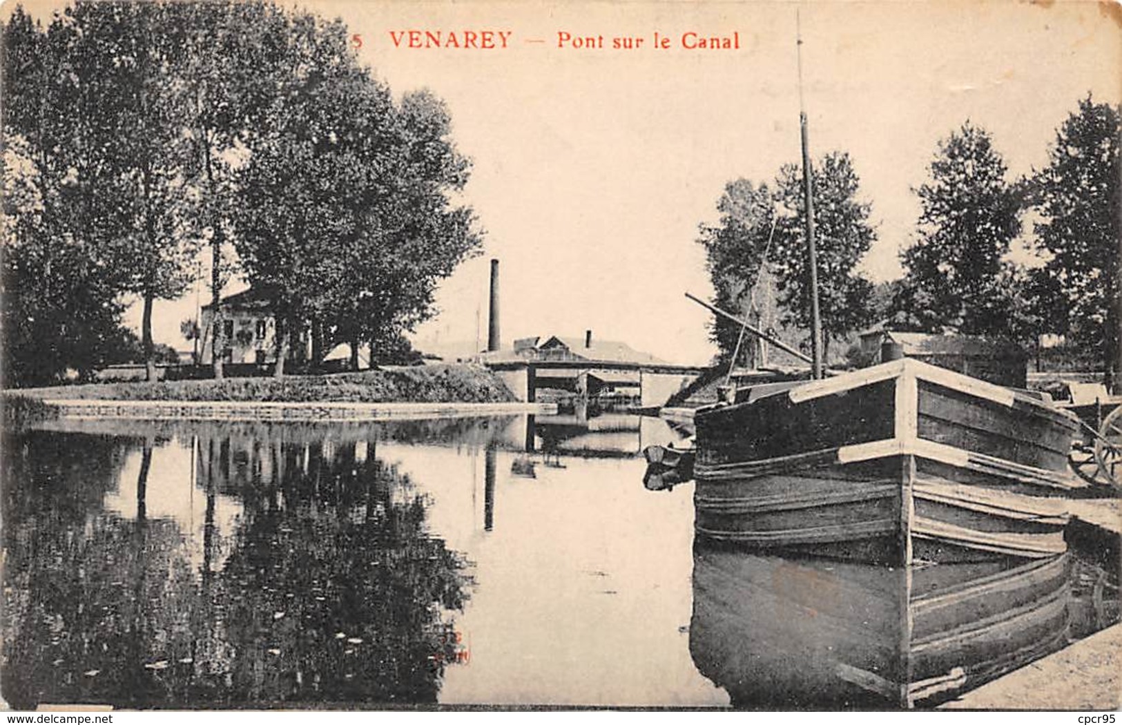 21    .     N° 202021    .        VENAREY LES LAUMES         .          PONT SUR LE CANAL - Venarey Les Laumes