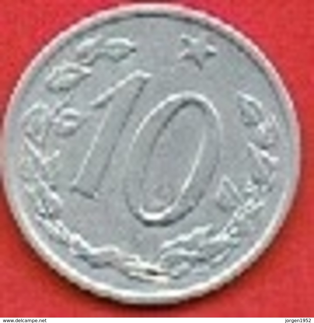 CZECHOSLOVAKIET # 10 Haléřů FRA 1962 - Czechoslovakia