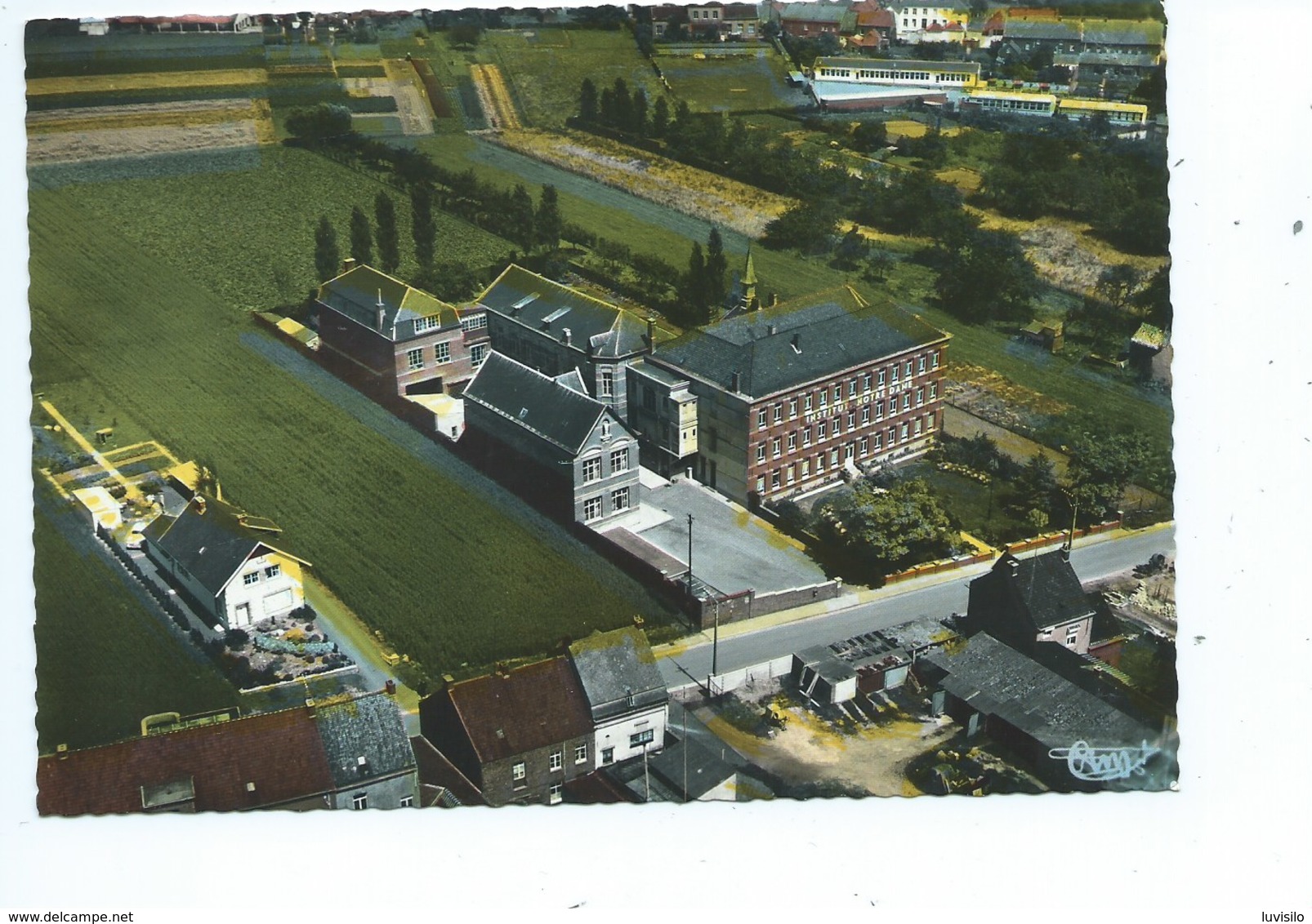 Flobecq Vue Aérienne Pensionnat Notre Dame - Vloesberg