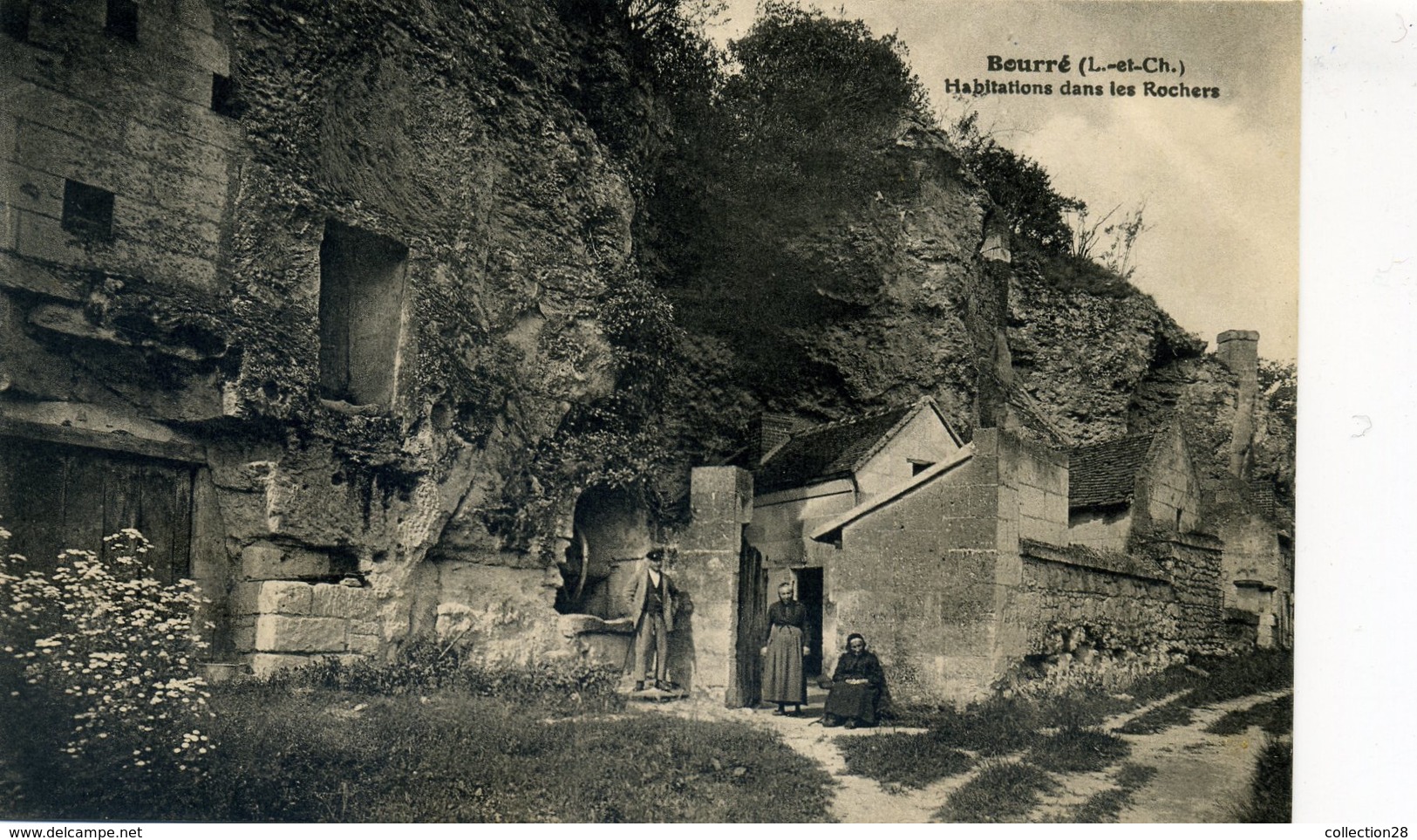 BOURRE Habitations Dans Les Rochers (2157) - Autres & Non Classés