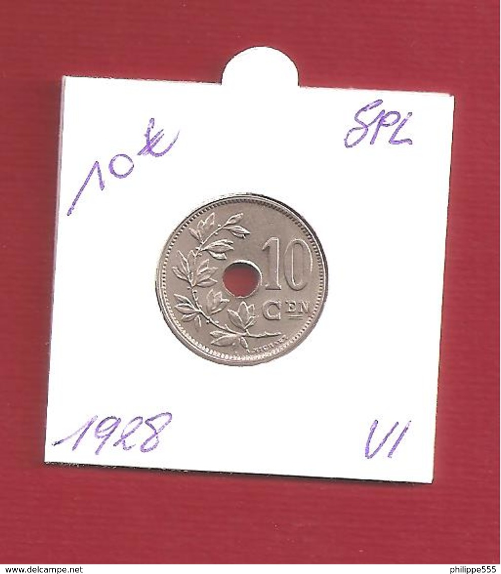 10 Centiemen 1928 Vlaams - SPL - 10 Centimes