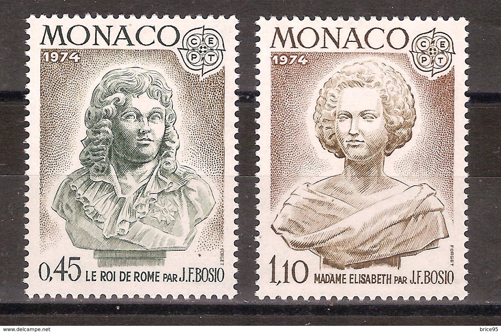 Monaco - Yt N° 957 à 958 - Neuf Sans Charnière - 1974 - Neufs