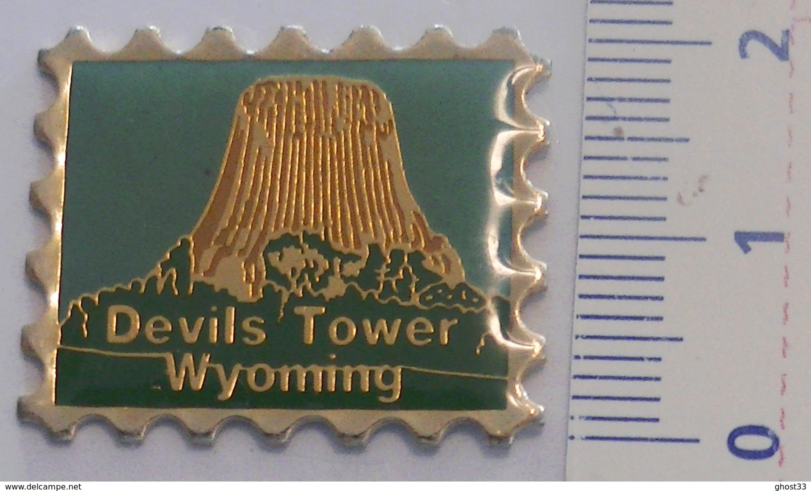 PIN'S - DEVIL'S TOWER - WYOMING - ÉTATS-UNIS - Autres & Non Classés