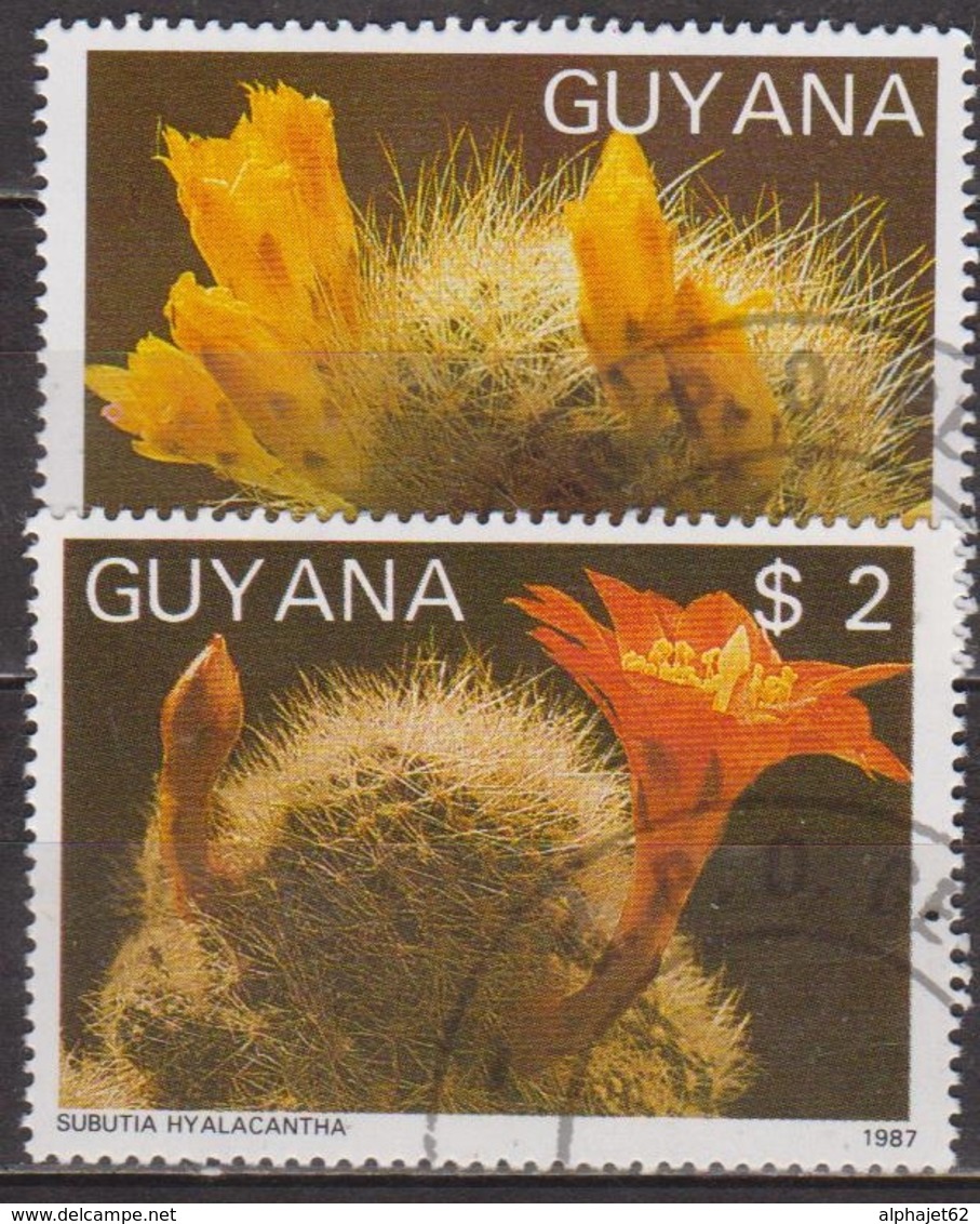 Flore - GUYANA - GUYANE - Fleurs De Cactus - N° 1769 MN - 1988 - Guyane (1966-...)