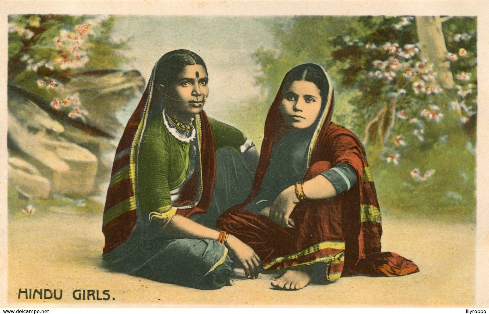 INDIA - VG Ethnic & Costumes - HINDU Girls - Azië