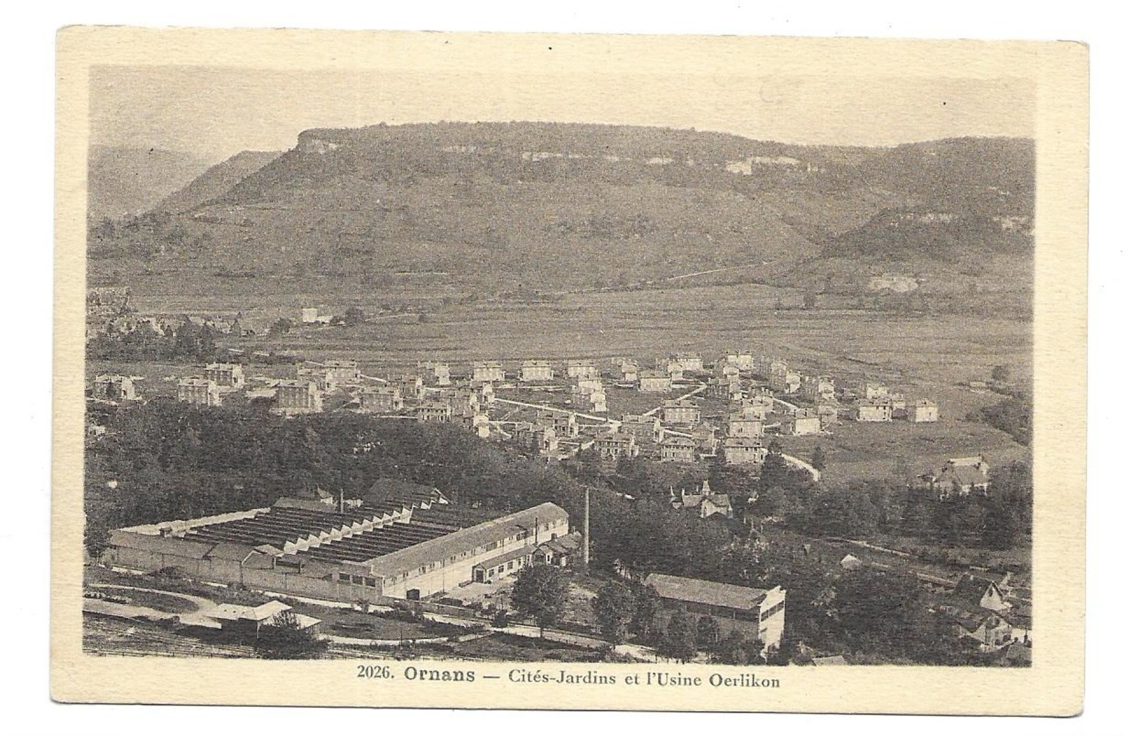 Ornans - Cités-Jardins Et L'Usine Oerlikon - Autres & Non Classés